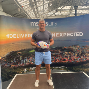 MSG Tours signs former rugby player Tom May