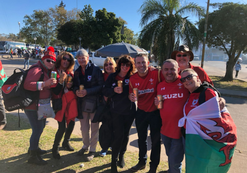 Dublin with MSG at the Ireland v Wales Six Nations 2026